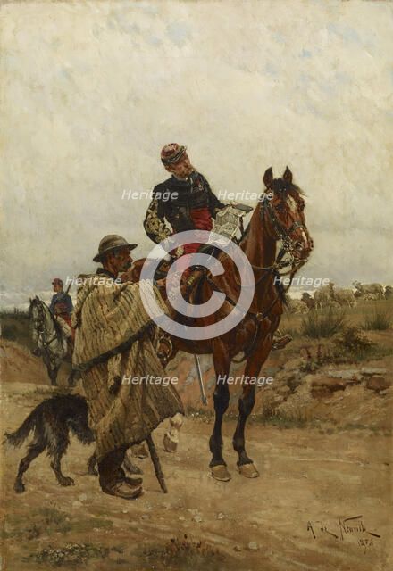 Information, 1876. Creator: Alphonse de Neuville.