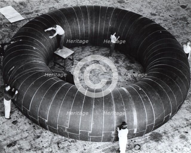 Inflatable Station Concept, 1961. Creator: NASA.