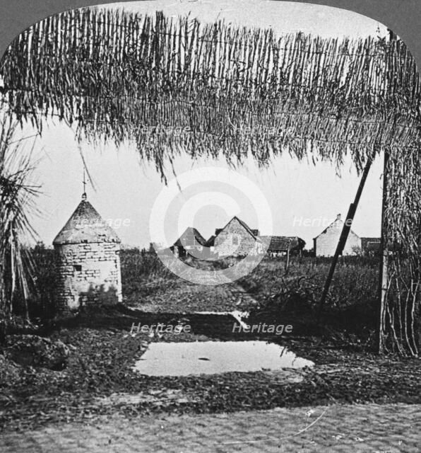 'Ingenious camouflage', World War I, c1914-c1918.  Artist: Realistic Travels Publishers