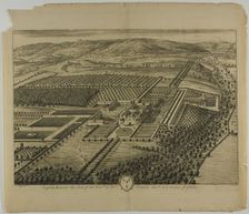 Ingleby Mannor, plate 60 from Britannia Illustrata, published 1707. Creator: Johannes Kip