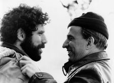 Ingmar Bergman (1918- ), Swedish Film maker, and Elliott Gould (1938- ), American actor, 1970. Creator: Unknown