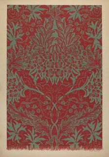 Ingrain Carpet, c. 1936. Creator: Robert Stewart