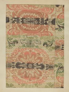Ingrain Carpet, c. 1937. Creator: Dorothy Lacey