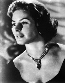 Ingrid Bergman, Swedish film actress
