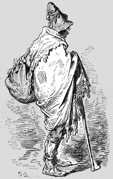 Inhabitant of Albacete; An Autumn Tour in Andalusia 1875. Creator: Gustave Doré