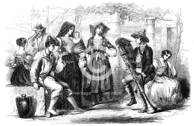 Inhabitants of the Kingdom of Naples, 1860. Creator: Unknown.