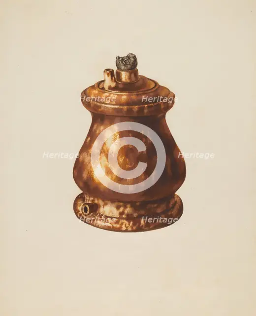 Inhaler, c. 1939. Creator: Yolande Delasser.