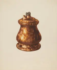 Inhaler, c. 1939. Creator: Yolande Delasser