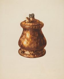 Inhaler, c. 1939. Creator: Yolande Delasser