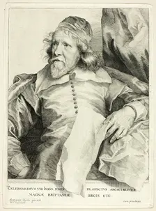 Inigo Jones, 1630/36, printed c. 1800. Creator: Robert van Voerst