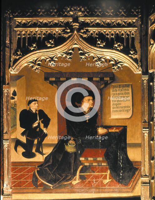 Iñigo López de Mendoza (1398-1458), Marquis of Santillana, Castilian poet and politician.