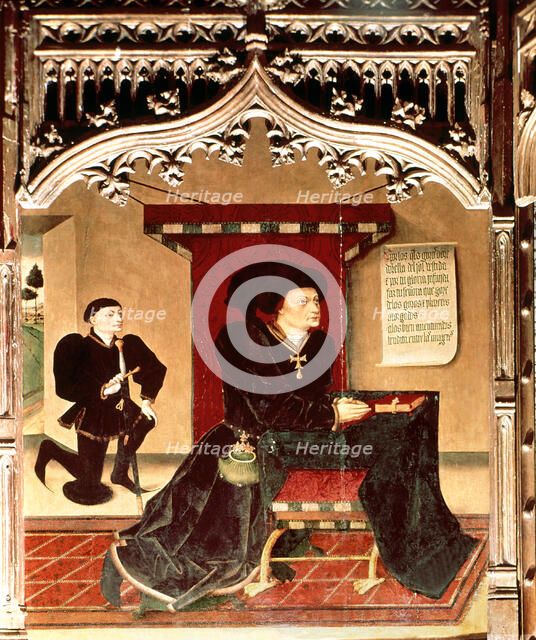 Iñigo López de Mendoza (1398-1458), Marquis of Santillana, Castilian poet and politician , the al…