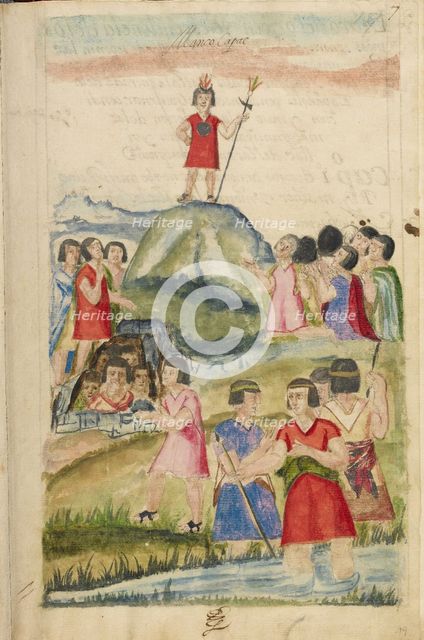 Initial A: A Priest Sacrificing a Ram before an Altar; Bute Psalter, about 1285. Creator: Bute Master.