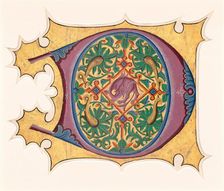 Initial D, 1430s. Creator: Master of the Cypresses