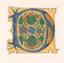 Initial D, 1430s. Creator: Master of the Cypresses