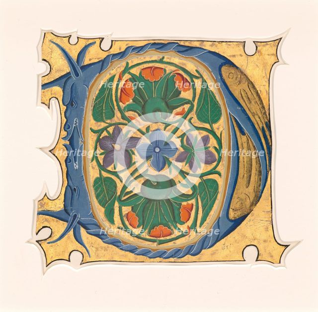 Initial D, 1430s. Creator: Master of the Cypresses.