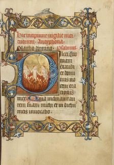 Initial D: Four Souls in Hell; Book of Hours, about 1405-1410. Creator: Masters of Dirc van Delf