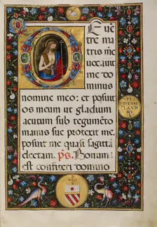 Initial D: Saint John the Baptist, about 1520. Creator: Matteo da Milano