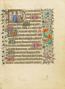 Initial D: The Visitation; Book of Hours, about 1430-1440. Creator: Fastolf Master
