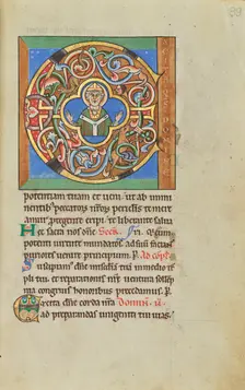 Initial E: An Archbishop; Stammheim Missal, probably 1170s. Creator: Unknown