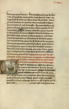Initial G: Gillion's Son Gerard Taken Prisoner by Ship to Dubrovnik, 1464. Creators: Lieven van Lathem, David Aubert