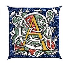 Initial letter A (1843).Artist: Henry Shaw