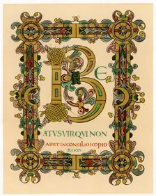 Initial letter B 1012-1023