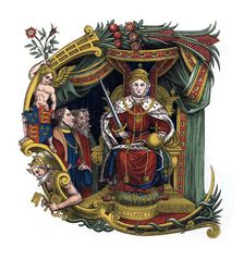 Initial letter C 1563, (1843).Artist: Henry Shaw