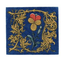 Initial letter D (1843).Artist: Henry Shaw