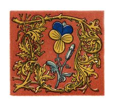 Initial letter D second half of the fifteenth century, (1843).Artist: Henry Shaw