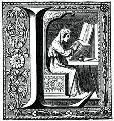Initial letter L (1870)