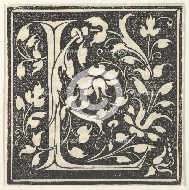 Initial letter L, ca. 1495., ca. 1495. Creator: Anon.