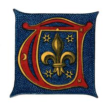 Initial letter T c16th century?, (1843).Artist: Henry Shaw