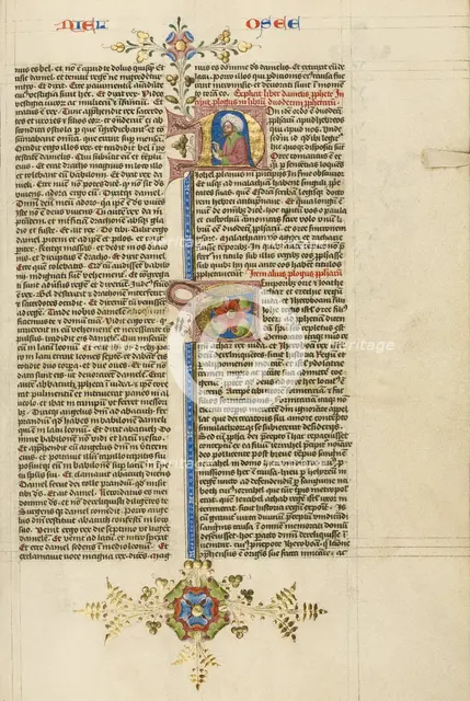 Initial N: A Prophet, about 1450. Creator: Circle of Stefan Lochner.