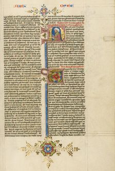 Initial N: A Prophet, about 1450. Creator: Circle of Stefan Lochner