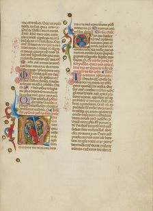 Initial N: Saints Peter and Paul; Missal, between about 1389 and 1400. Creator: Master of the Brussels Initials