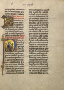 Initial P: Saint Paul, about 1260-1270. Creator: Unknown