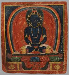 Initiation Card (Tsakalis): Samanthabhandra, early 15th century. Creator: Unknown