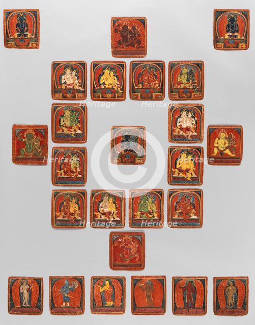 Initiation Cards (Tsakalis), early 15th century. Creator: Unknown.