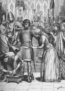 Initiation into the Order of Knighthood 1905. Artist: HMP