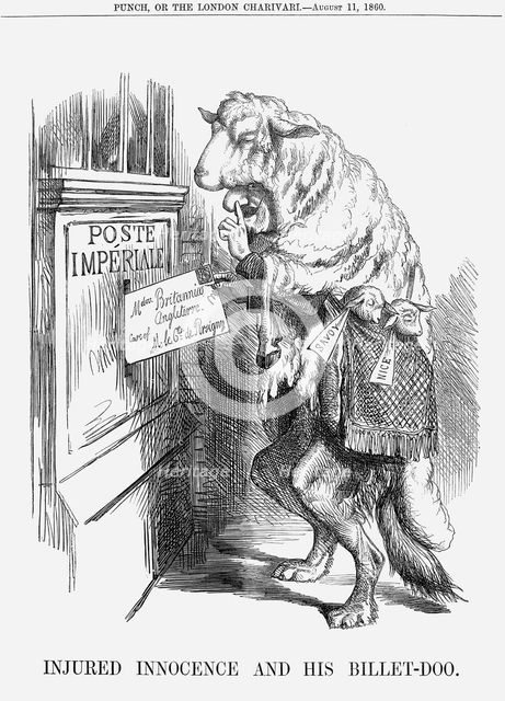 'Injured Innocence and his Billet-Doo', 1860. Creator: Unknown.
