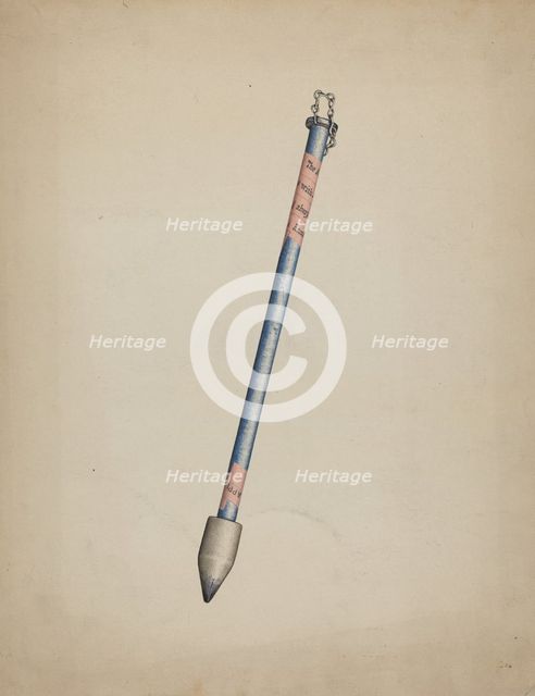 Ink Marking Pen, c. 1940. Creator: Edward Bashaw.