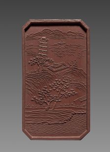 Ink Cake, 1736-95. Creator: Unknown