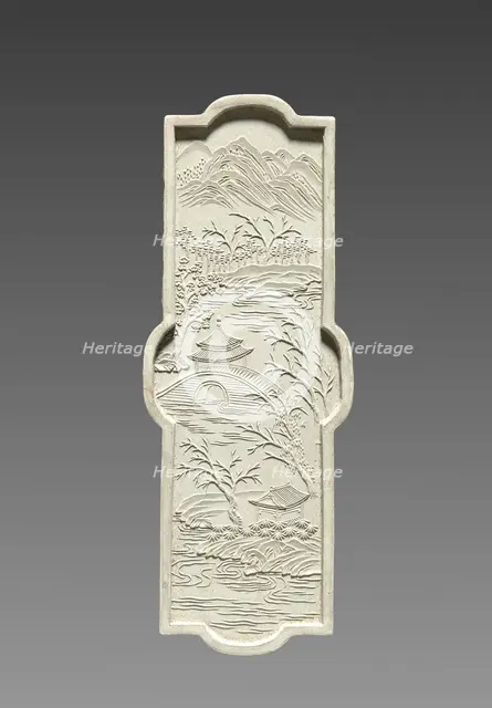 Ink Cake, 1736-95. Creator: Unknown.