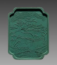 Ink Cake, 1736-95. Creator: Unknown