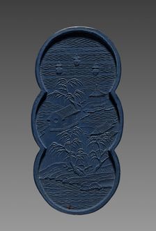 Ink Cake, 1736-95. Creator: Unknown