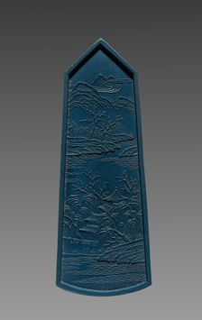 Ink Cake, 1736-95. Creator: Unknown