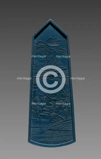 Ink Cake, 1736-95. Creator: Unknown.