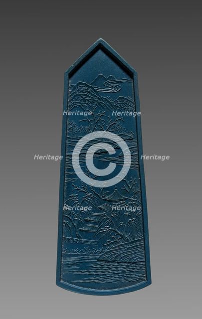 Ink Cake, 1736-95. Creator: Unknown.