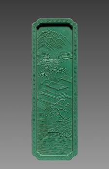 Ink Cake, 1736-95. Creator: Unknown